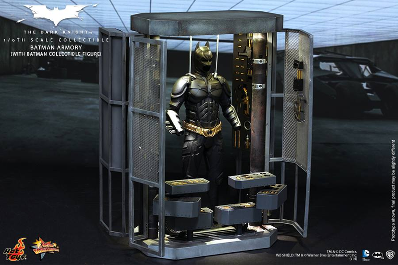 Illustration for article titled Batman Figures Look Like Real, Tiny Batman Actors